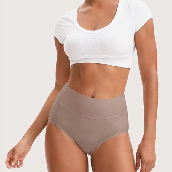 High-Waisted Seamless Panties Set - Picture 2 of 11